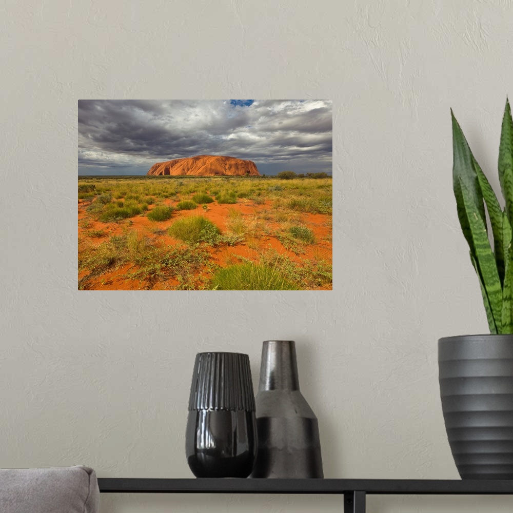 A modern room featuring Ayers Rock Uluru-kata Tjuta National Park