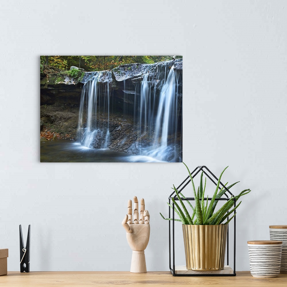 A bohemian room featuring Cayuga Falls, Ricketts Glen State Park, Pennsylvania