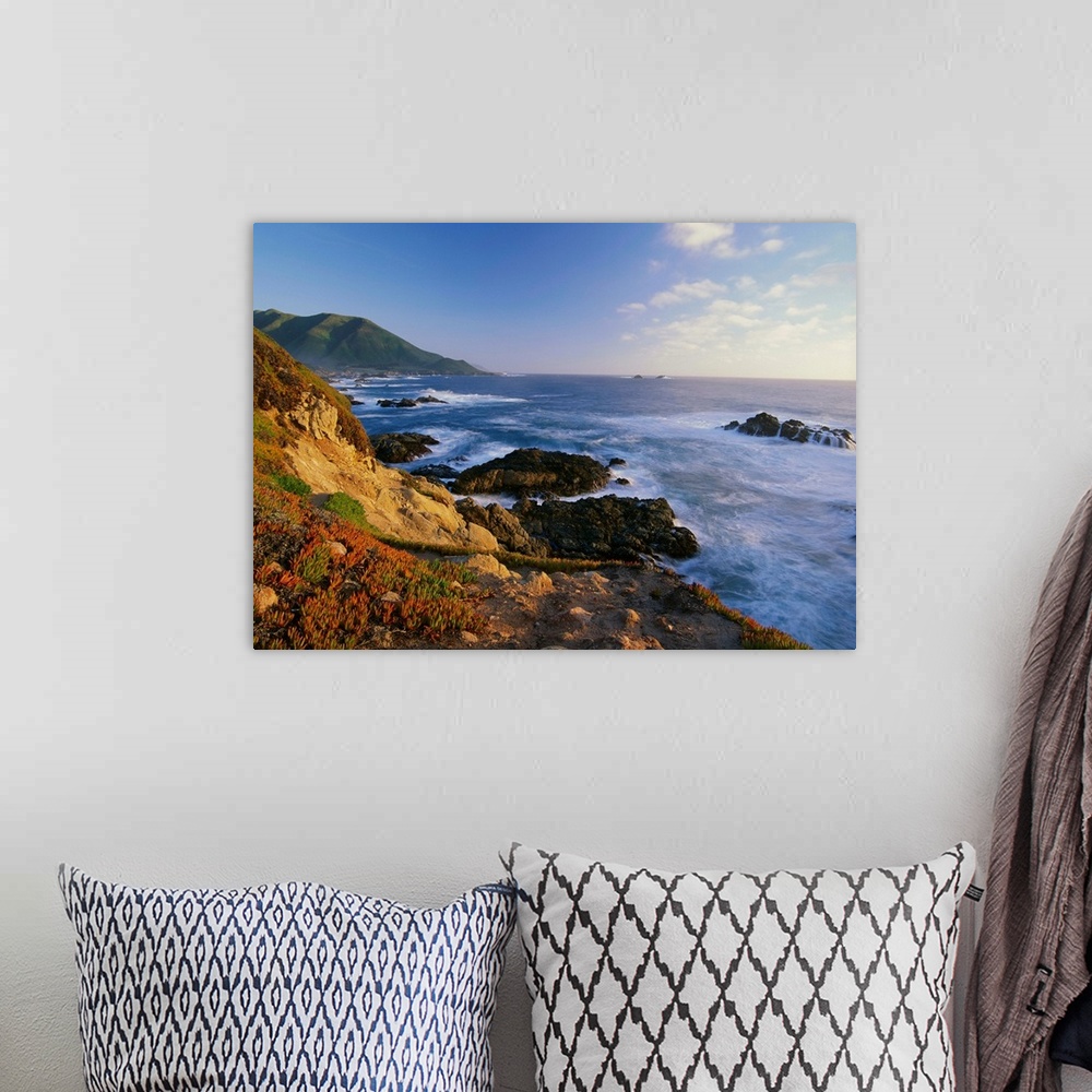 A bohemian room featuring Coastline, Big Sur, Garrapata State Beach, California
