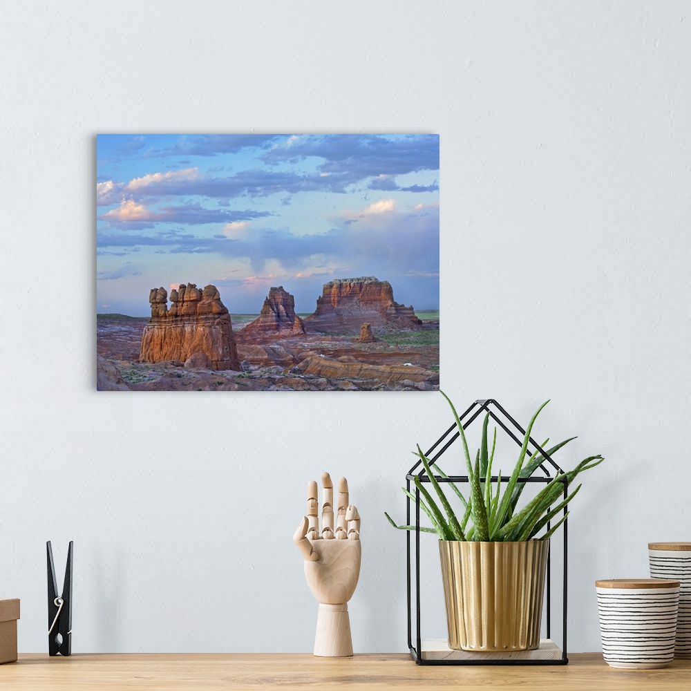 A bohemian room featuring Eroded buttes in desert, Bryce Canyon National Park, Utah