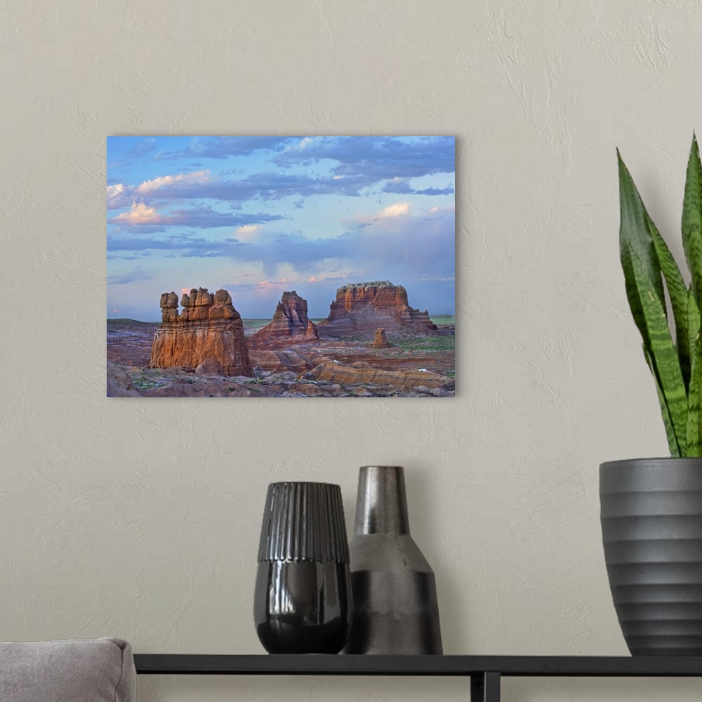 A modern room featuring Eroded buttes in desert, Bryce Canyon National Park, Utah