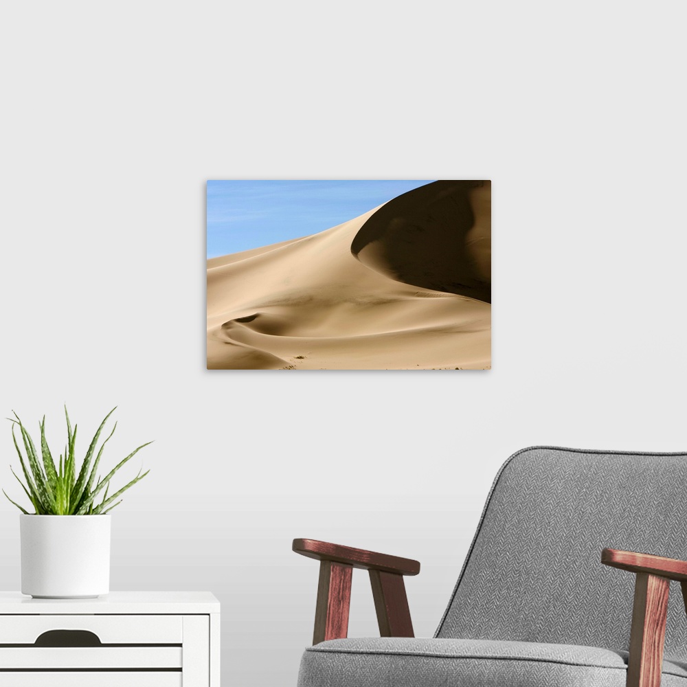 A modern room featuring Eureka Dunes Death Valley National Park