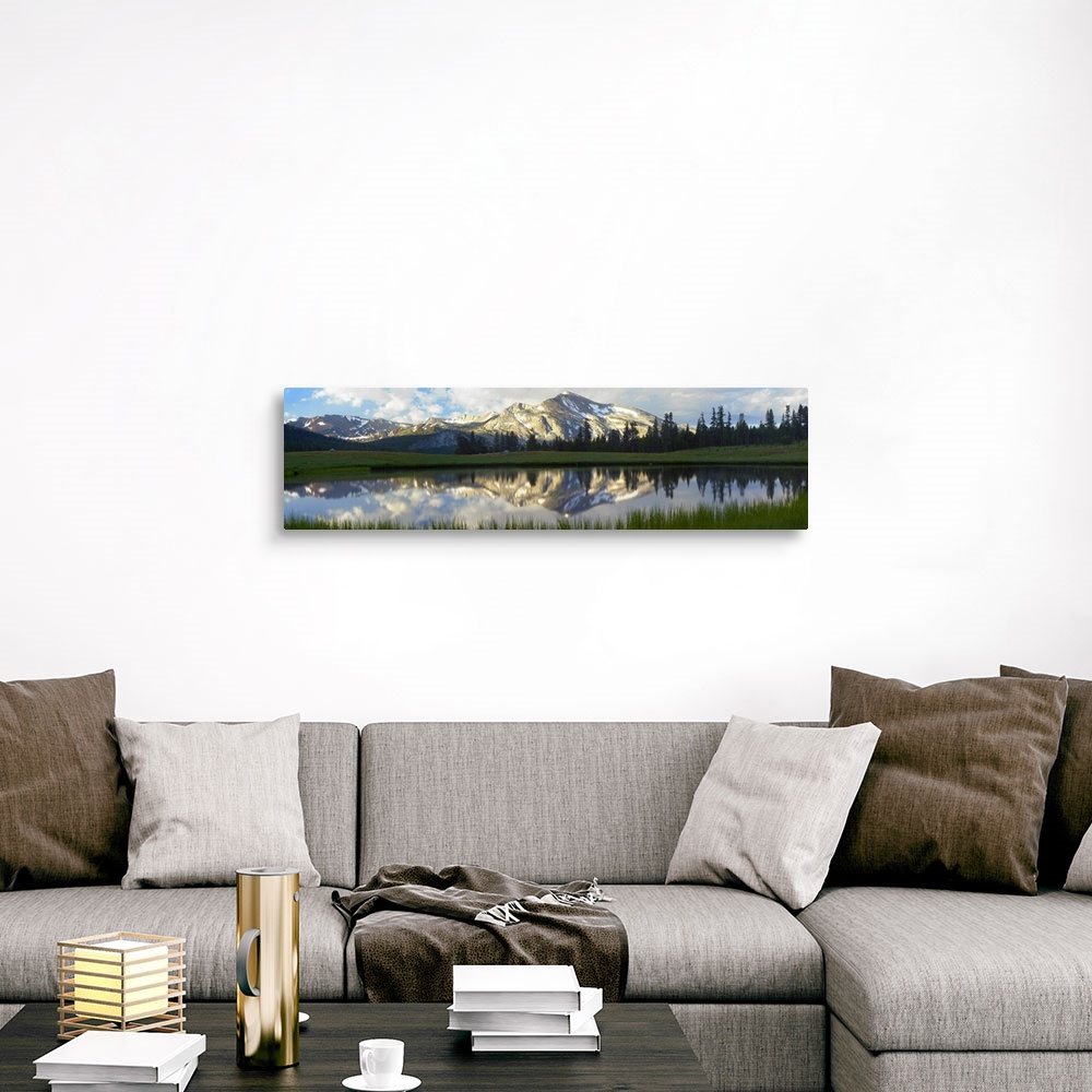 A traditional room featuring Panorama of Mammoth Peak and Kuna Crest, Yosemite National Park, California