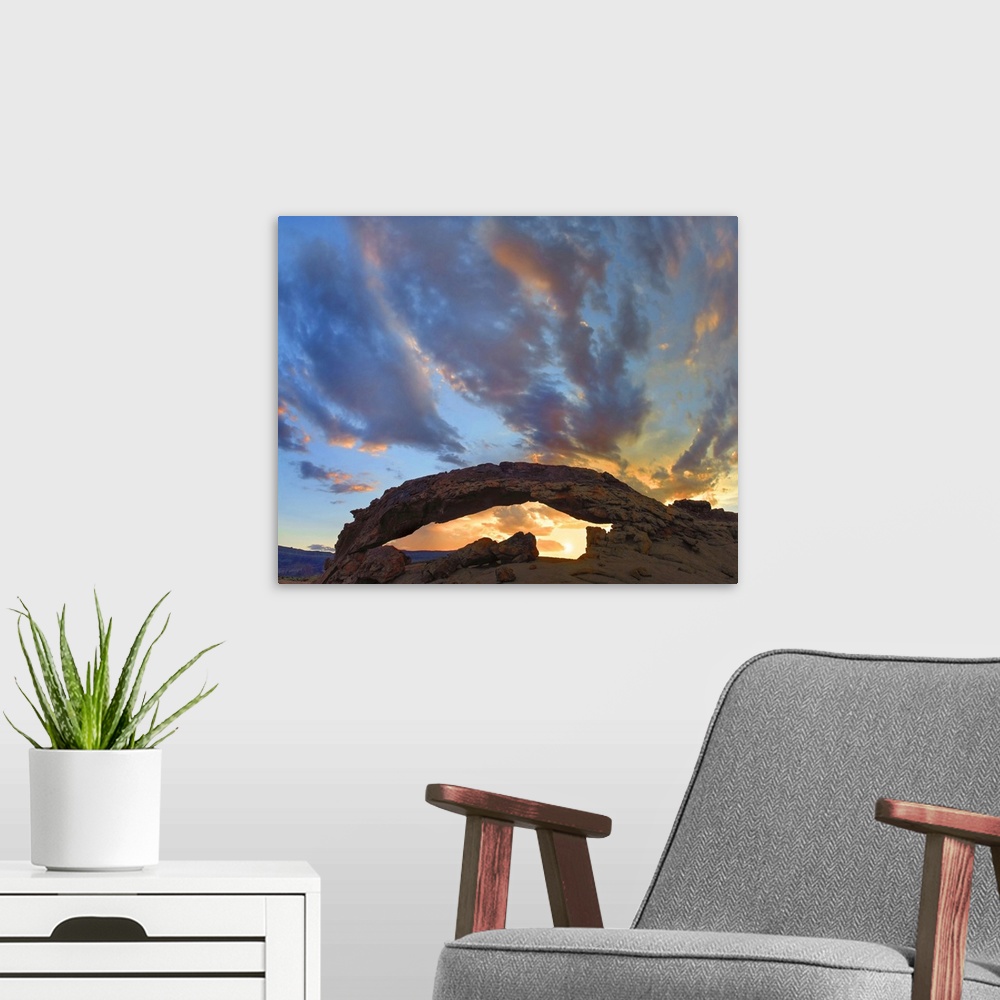 A modern room featuring Sunset Arch, Grand Staircase-Escalante NM, Utah