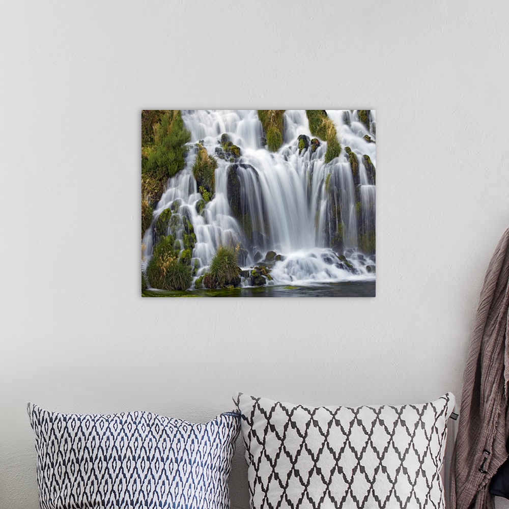 A bohemian room featuring Waterfall, Niagara Springs, Thousand Springs State Park, Idaho