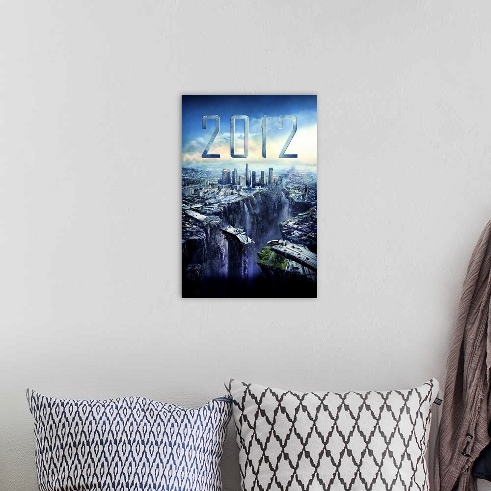 A bohemian room featuring 2012 - Movie Poster