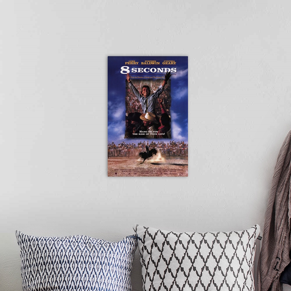 A bohemian room featuring Love, not sports, dominates the true-life story of rodeo star Lane Frost (Perry), a world champio...