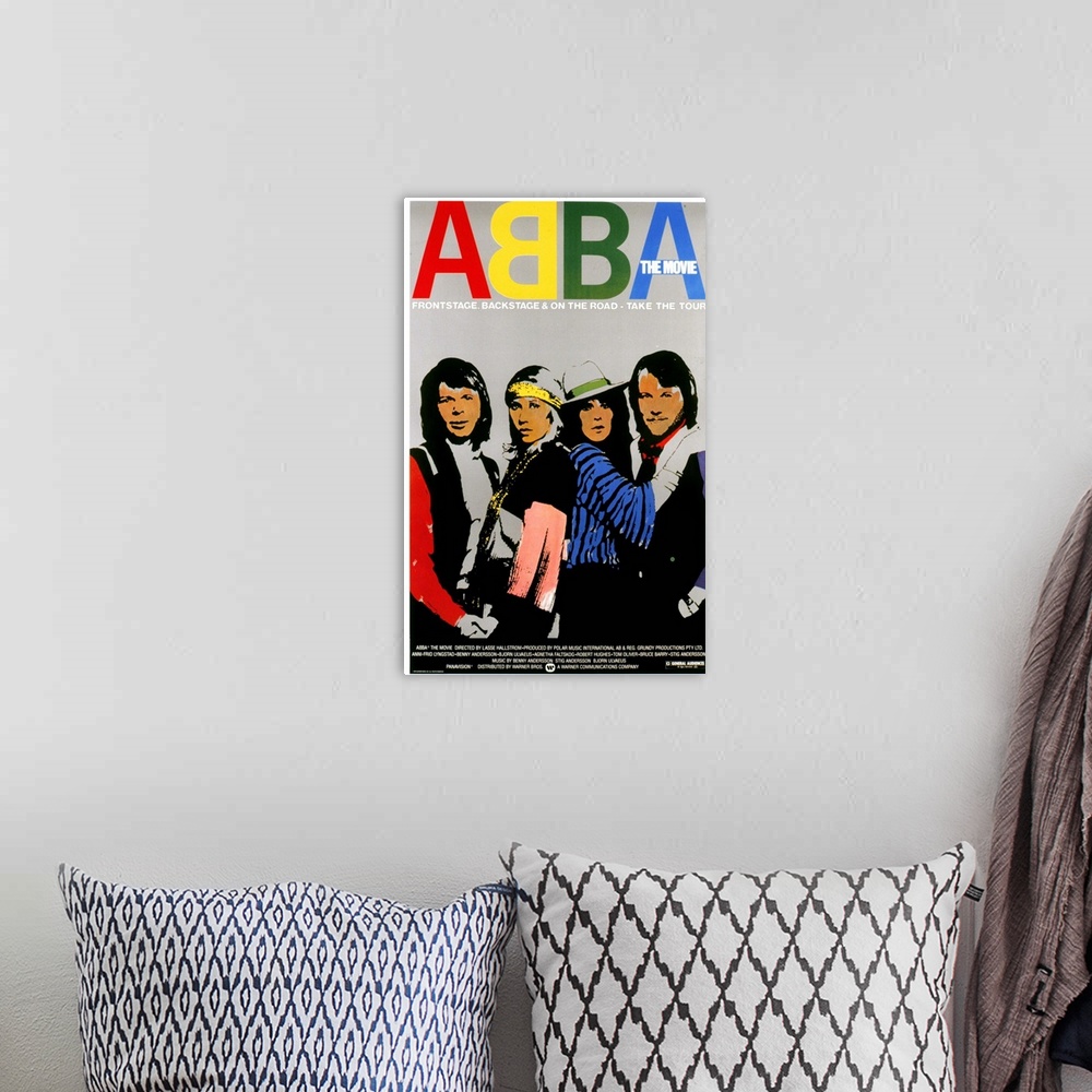 A bohemian room featuring Movie detailing ABBA's mega-successful tour of Australia during mid-1977. While it mostly contain...