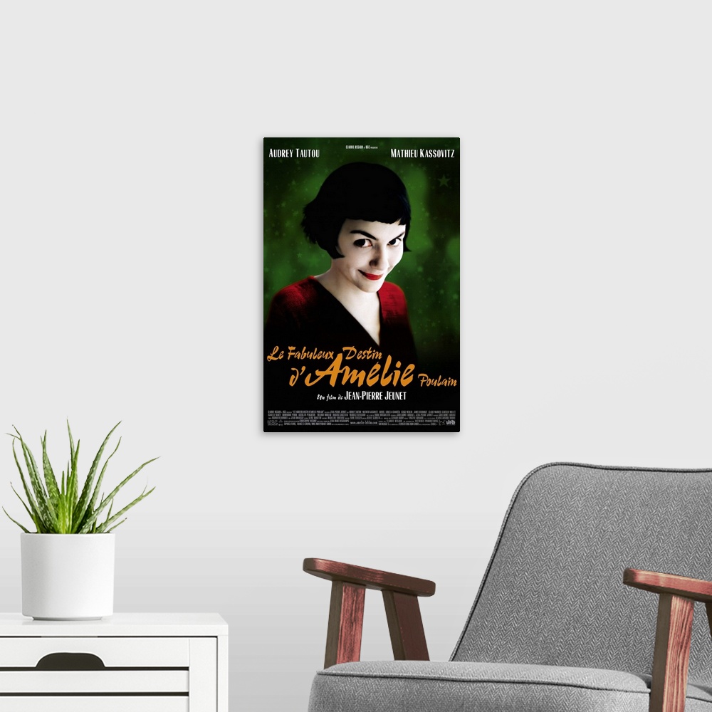 A modern room featuring Paris waitress Amelie (Tautou) has led a solitary, but not wholly unpleasant, existence. When she...