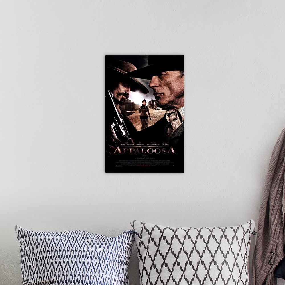 A bohemian room featuring Appaloosa - Movie Poster