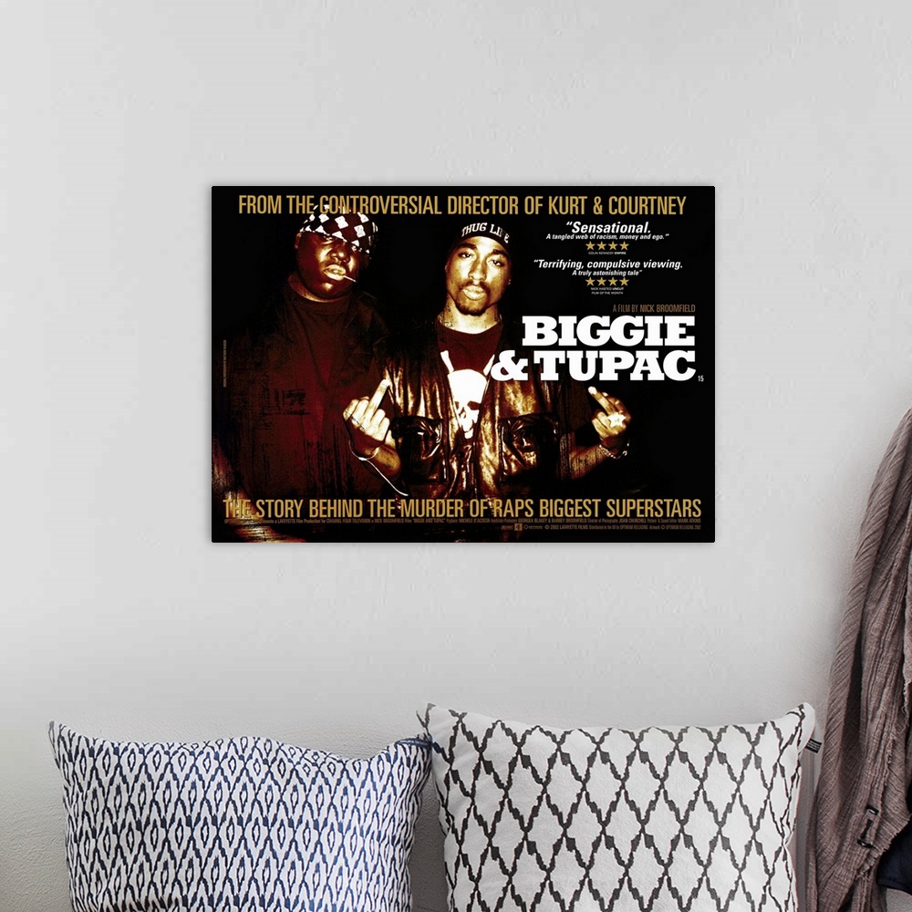 A bohemian room featuring Biggie and Tupac (2002)