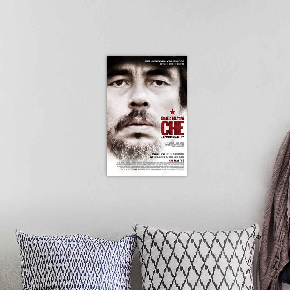 A bohemian room featuring Che: Part One (2008) - Movie Poster