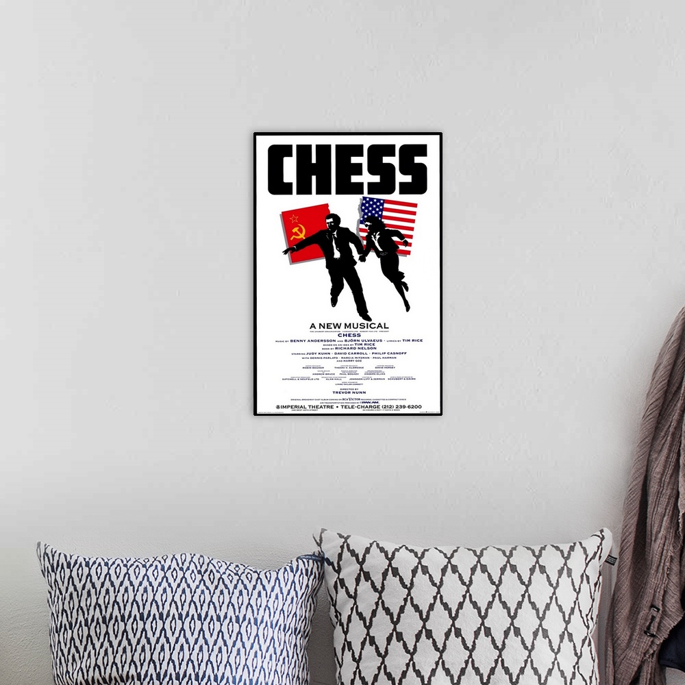 A bohemian room featuring Chess (Broadway) (1988)