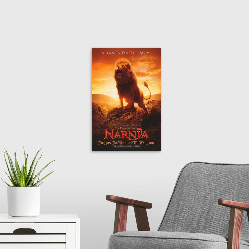 A modern room featuring Chronicles of Narnia: The Lion, the Witch and the Wardrobe (2005)