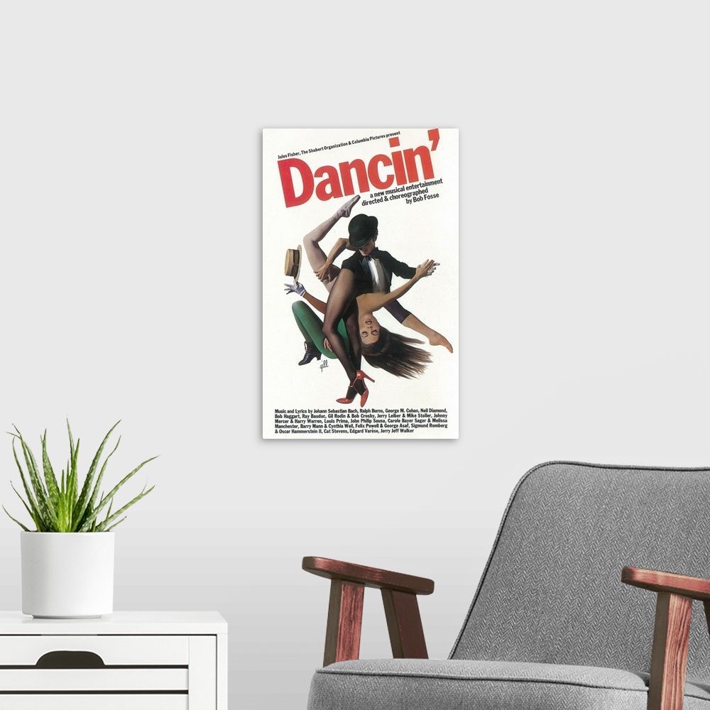 A modern room featuring Dancin (Broadway) (1978)