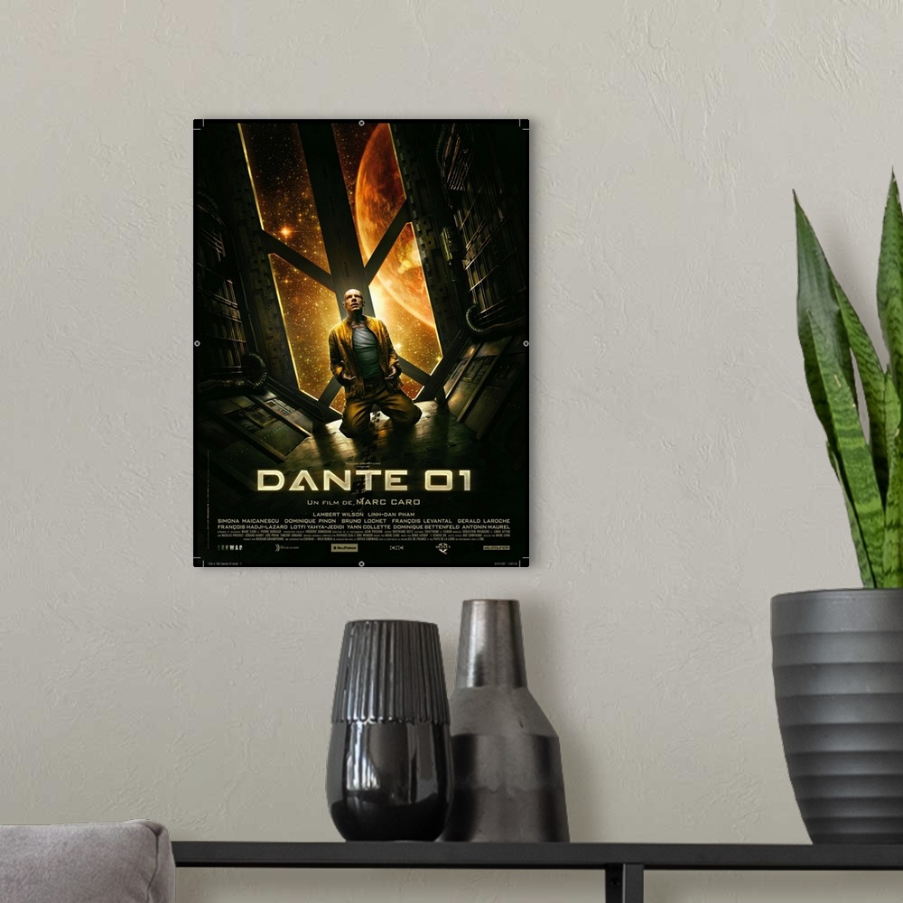 A modern room featuring Dante 01 - Movie Poster - French