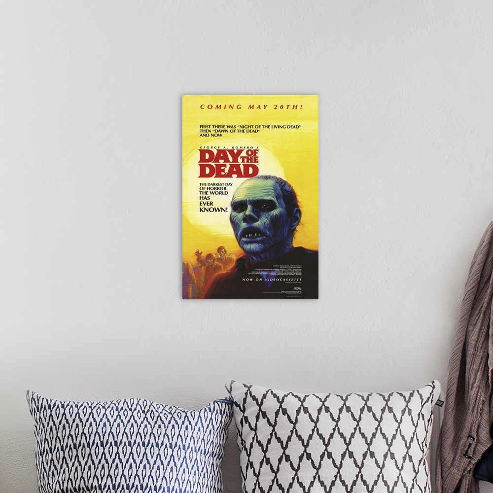 A bohemian room featuring The third in Romero's trilogy of films about flesh-eating zombies taking over the world. Romero h...
