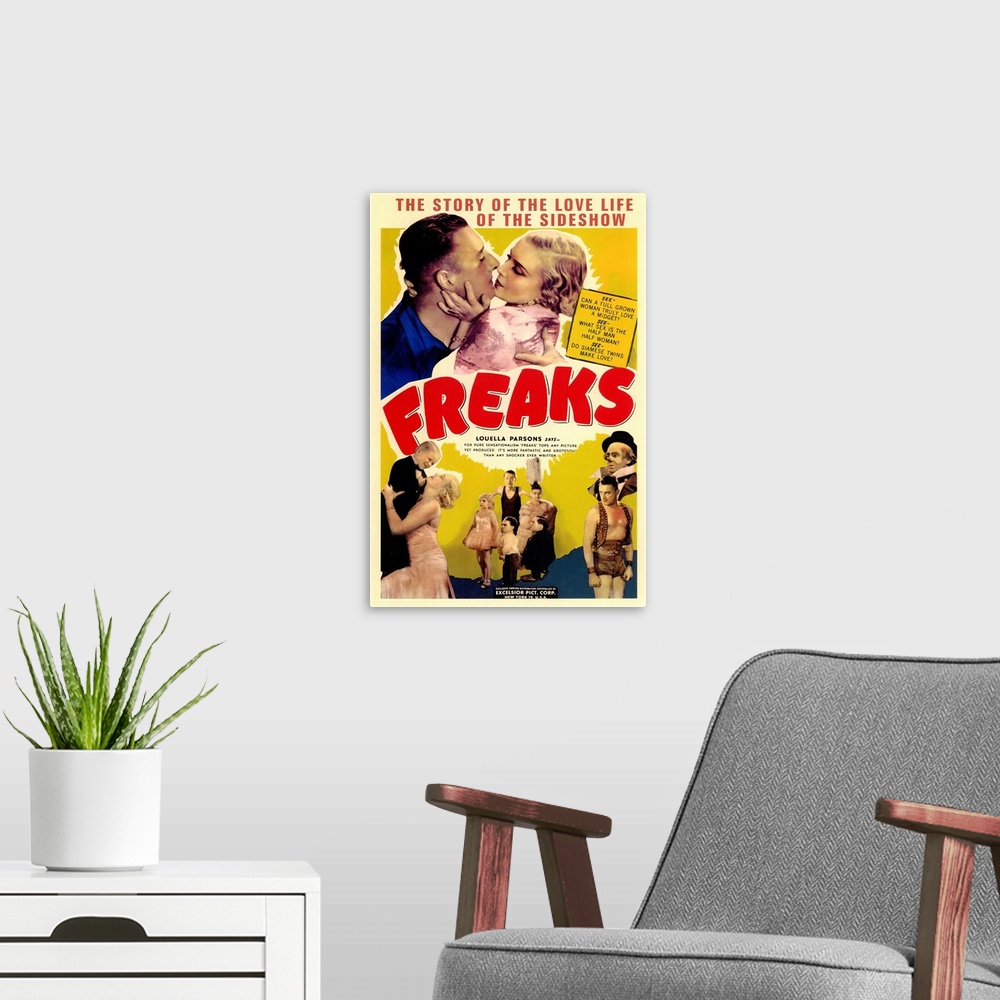 A modern room featuring The infamous, controversial, cult-horror classic about a band of circus freaks that exact revenge...