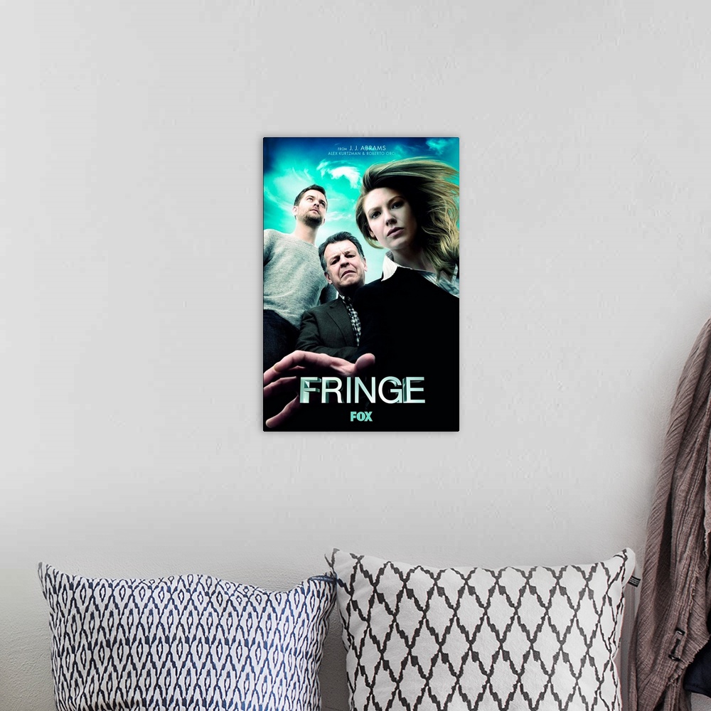 A bohemian room featuring Fringe - TV Poster
