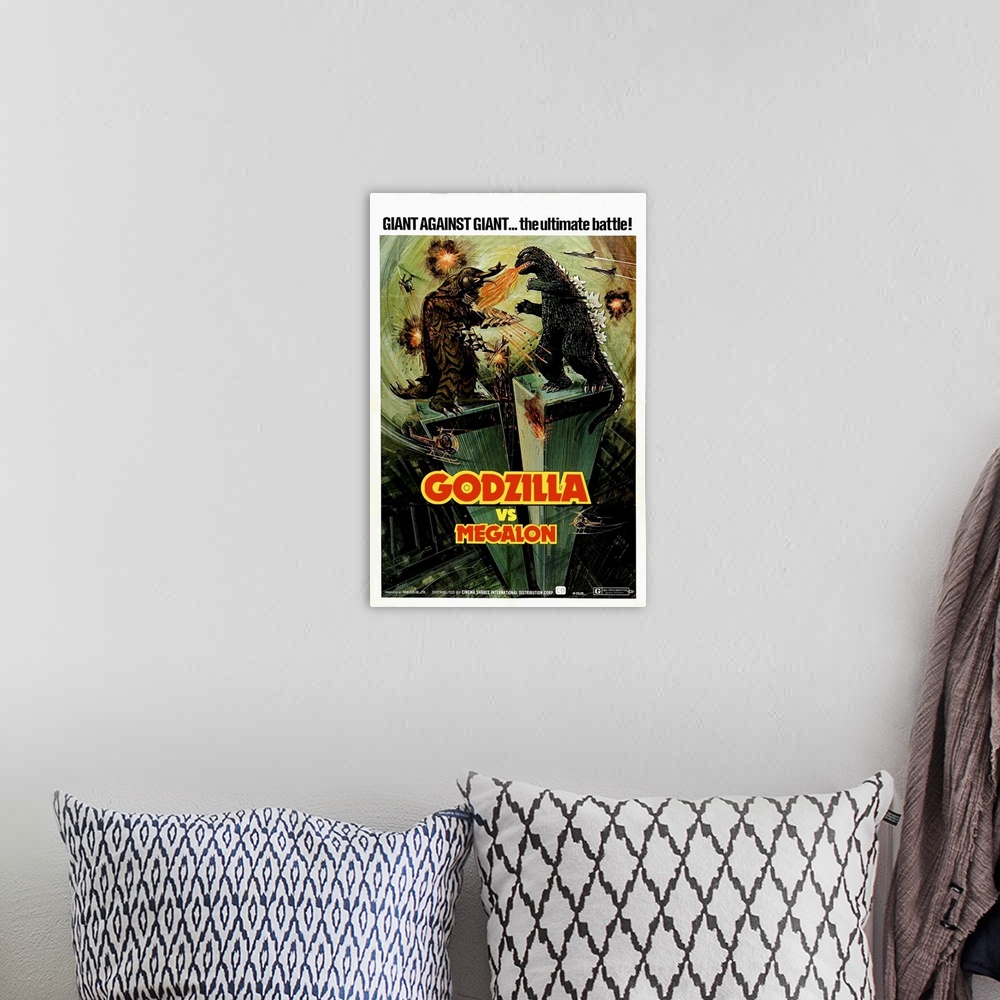 A bohemian room featuring Godzilla's creators show their gratitude to misguided but faithful American audiences by transfor...