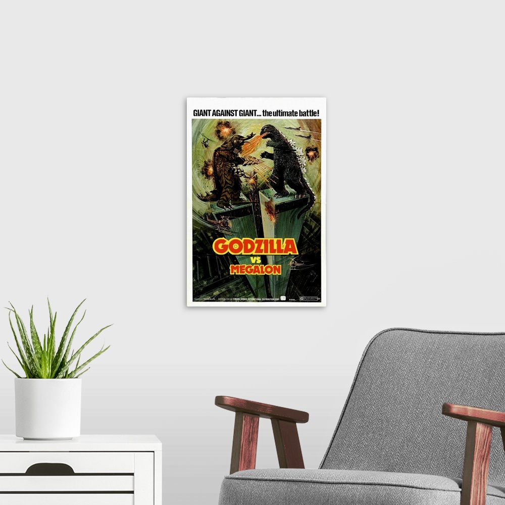 A modern room featuring Godzilla's creators show their gratitude to misguided but faithful American audiences by transfor...