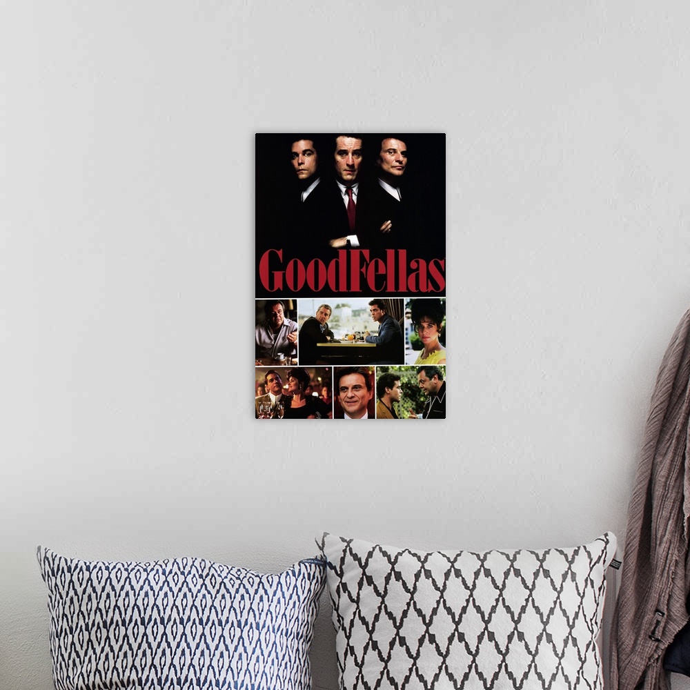 A bohemian room featuring Quintessential picture about wiseguys, at turns both violent and funny. A young man grows up in t...