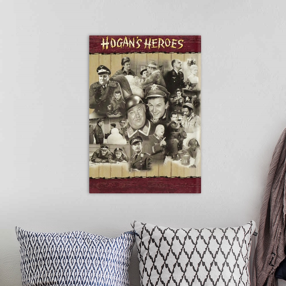 A bohemian room featuring Hogans Heroes (TV) (1965)