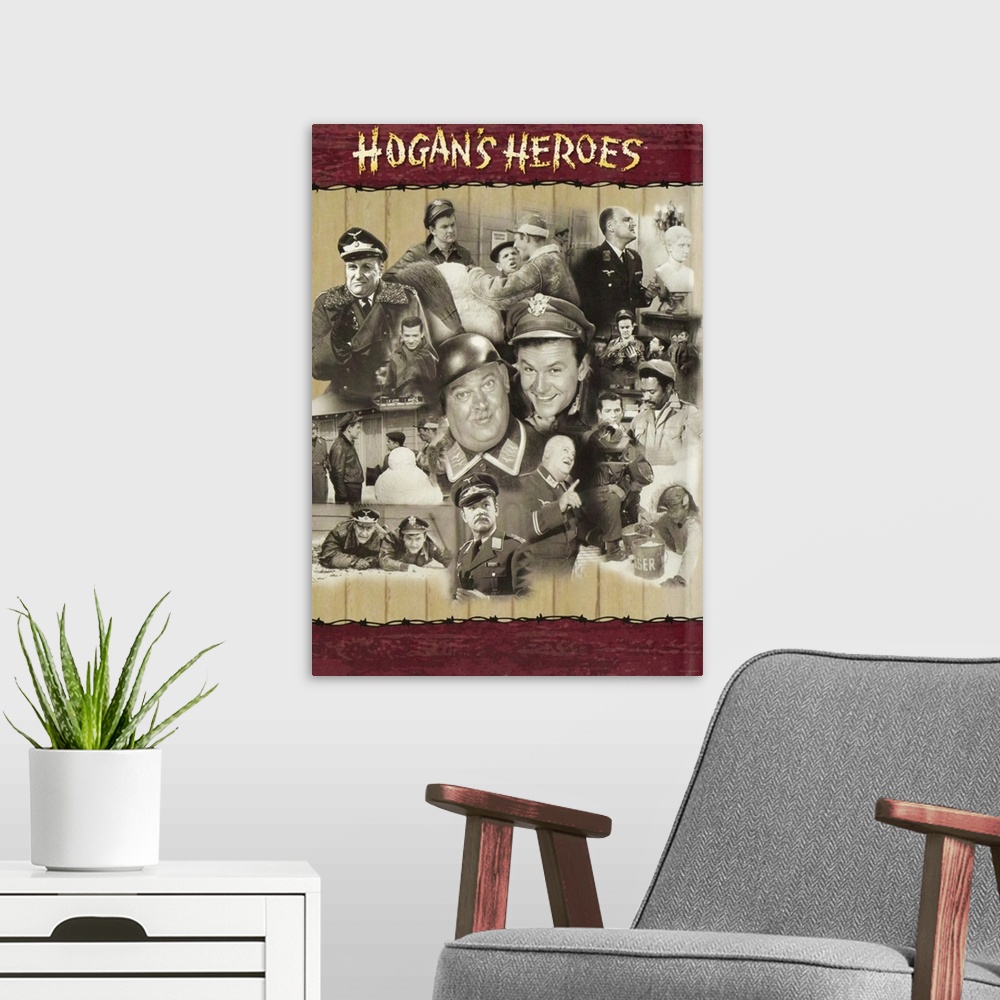 A modern room featuring Hogans Heroes (TV) (1965)