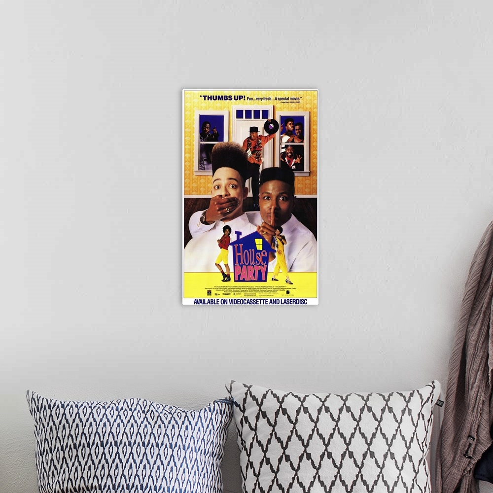 A bohemian room featuring Light-hearted, black hip-hop version of a '50s teen comedy with rap duo Kid 'n' Play. After his f...