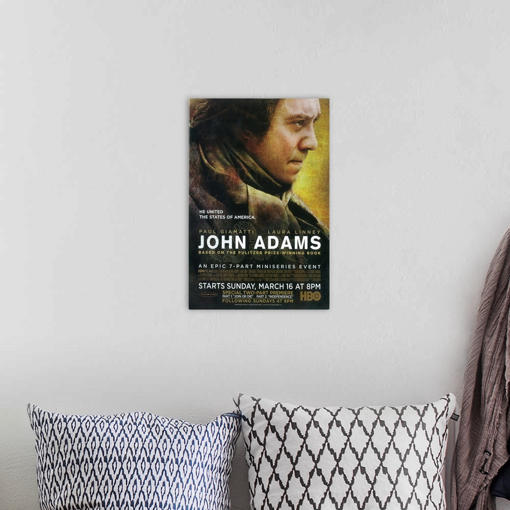A bohemian room featuring John Adams (2008) - TV Poster