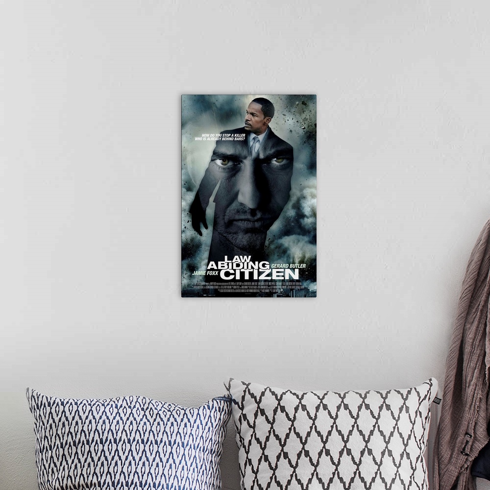 A bohemian room featuring Law Abiding Citizen - Movie Poster