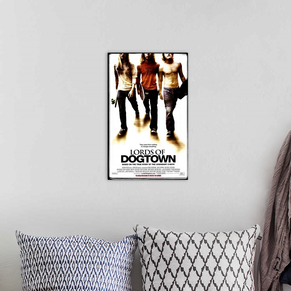 A bohemian room featuring Lords of Dogtown (2005)