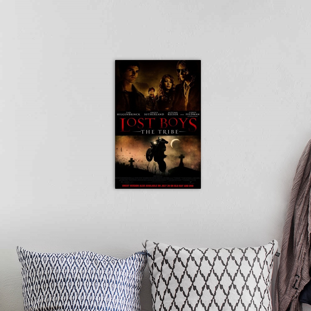 A bohemian room featuring Lost Boys: The Tribe - Movie Poster
