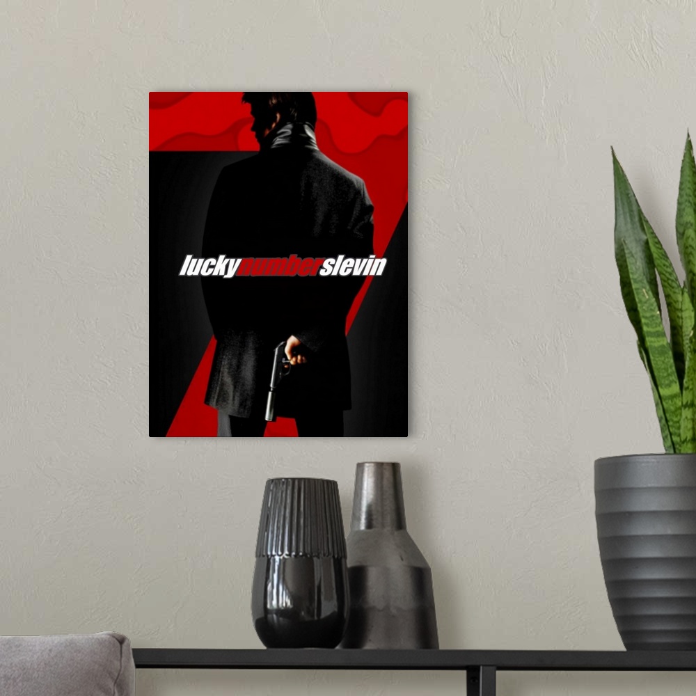 A modern room featuring Lucky Number Slevin (2006)
