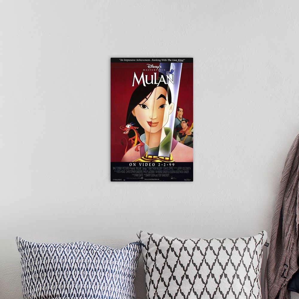 A bohemian room featuring Disney's 36th animated tale is taken from a Chinese fable. The Emperor (Morita) sends out an orde...
