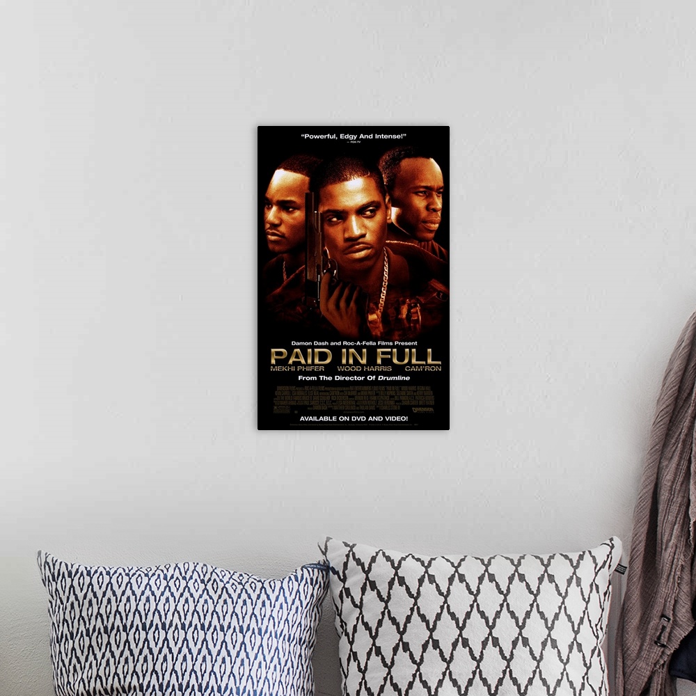 A bohemian room featuring Paid in Full (2002)