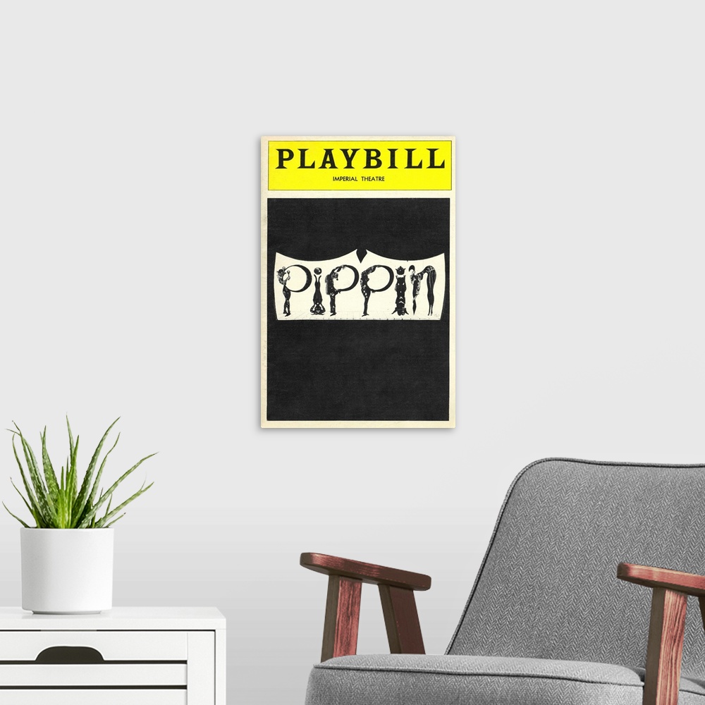 A modern room featuring Pippin (Broadway) (1972)
