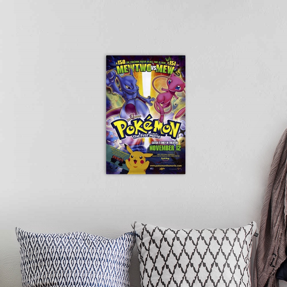 A bohemian room featuring If your kid is saying things like Pikachu, Squirtle, and Charizard, then you've already been intr...