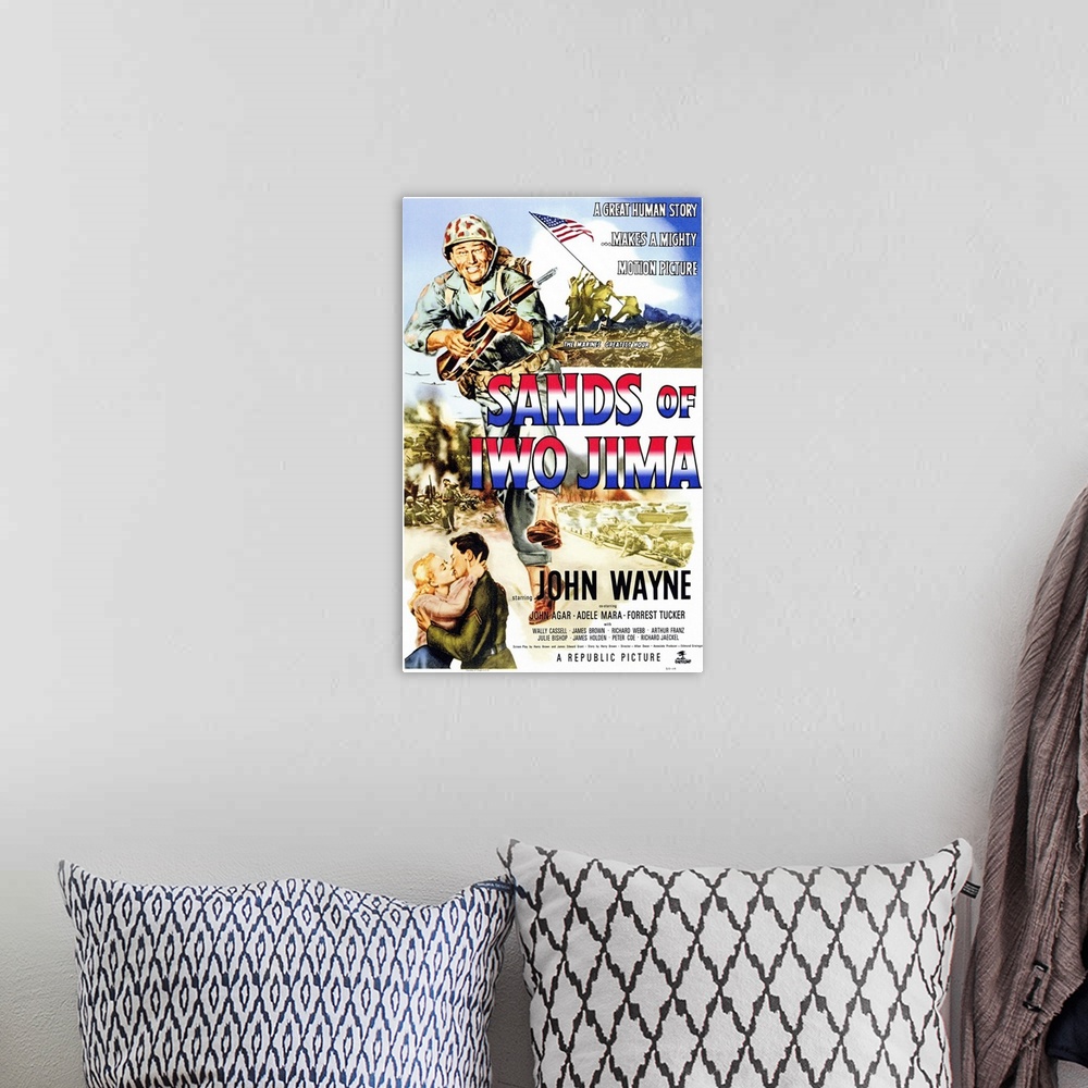 A bohemian room featuring Wayne earned his first Oscar nomination as a tough Marine sergeant, in one of his best roles. He ...