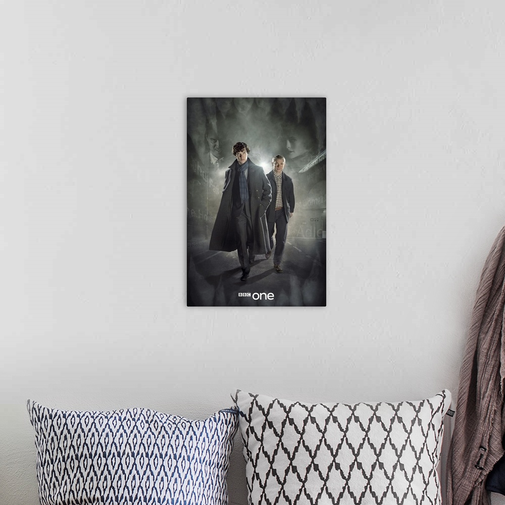 A bohemian room featuring Sherlock - TV Poster - UK