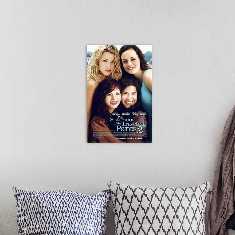 A bohemian room featuring Sisterhood of the Traveling Pants 2 - Movie Poster