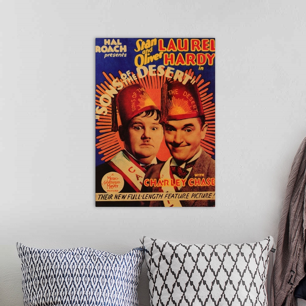 A bohemian room featuring Laurel and Hardy in their best-written film. The boys try to fool their wives by pretending to go...