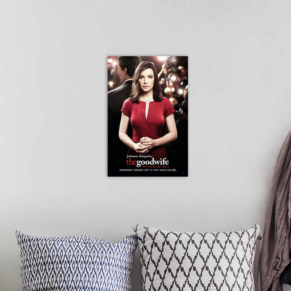 A bohemian room featuring The Good Wife - TV Poster