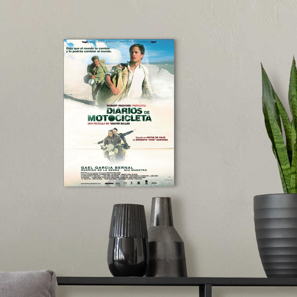 A modern room featuring The Motorcycle Diaries (2004)