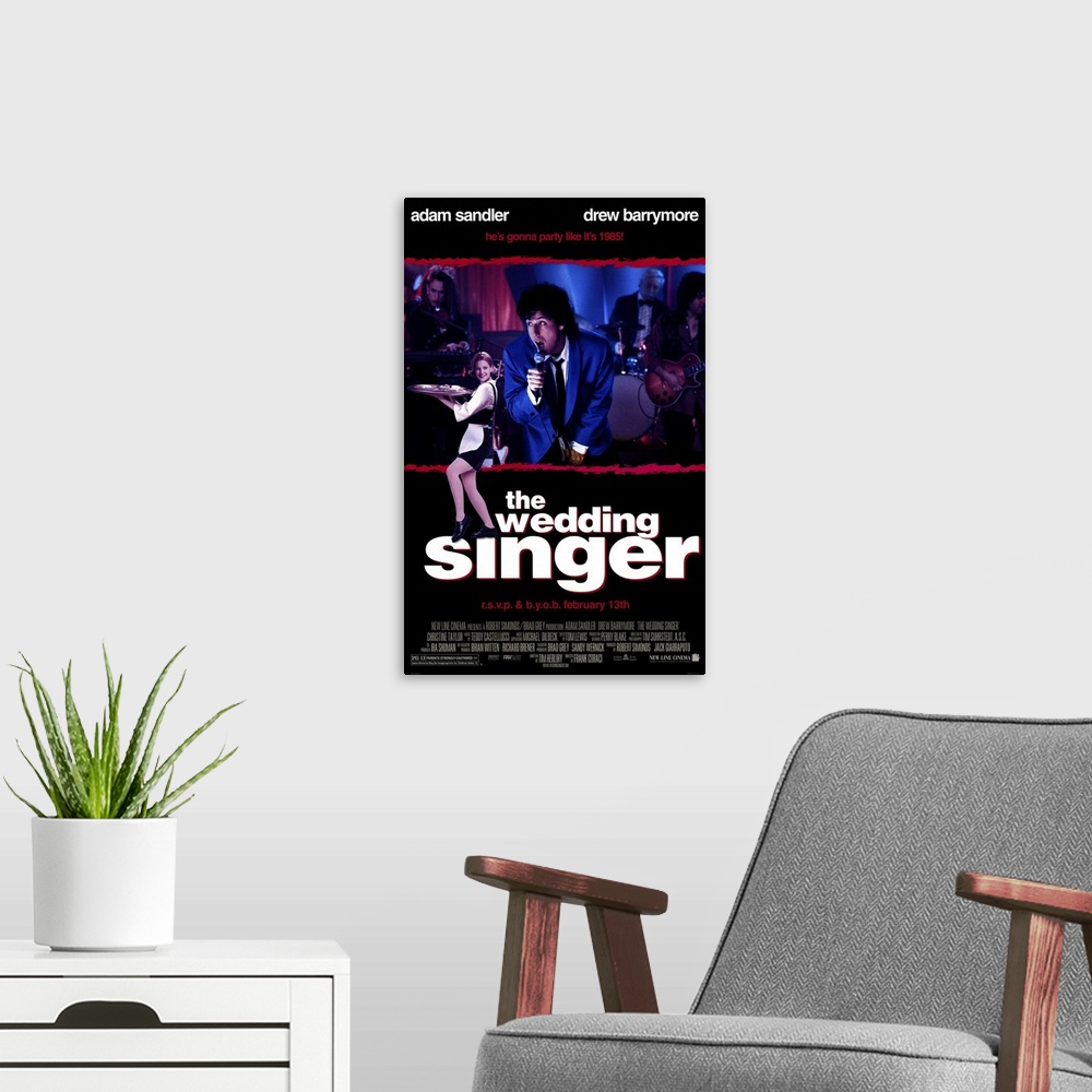 A modern room featuring Despite almost nonexistent pacing and a script full of holes, Singer is an enjoyably goofy look a...
