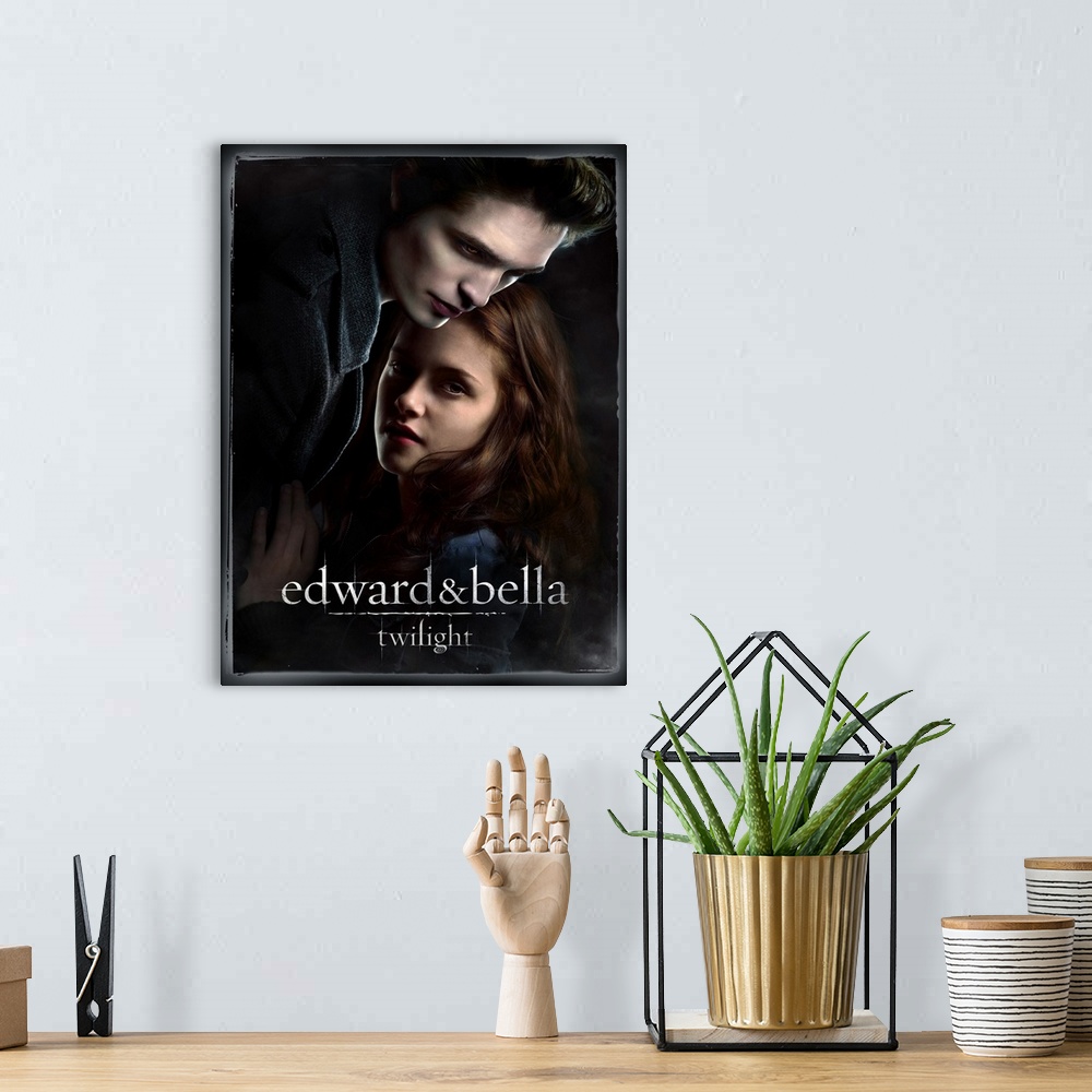 A bohemian room featuring Twilight - Movie Poster