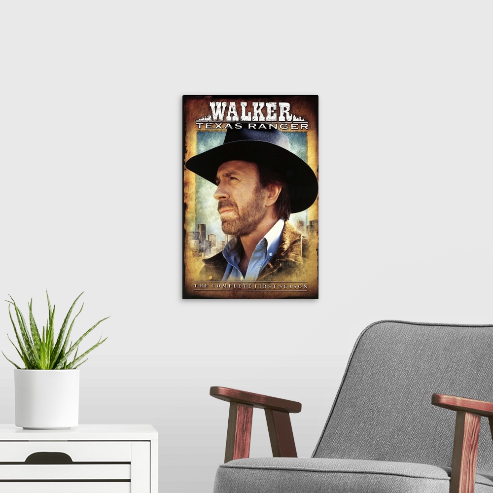 A modern room featuring Walker, Texas Ranger (1993)