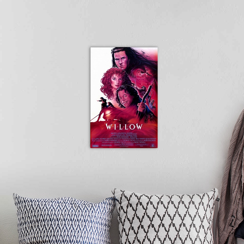 A bohemian room featuring Blockbuster fantasy epic combines the story of Moses with Snow White, dwarves and all. Willow is ...
