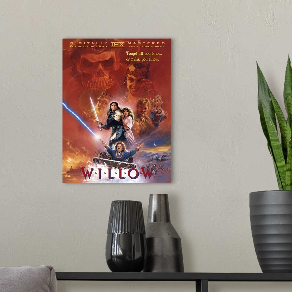 A modern room featuring Blockbuster fantasy epic combines the story of Moses with Snow White, dwarves and all. Willow is ...
