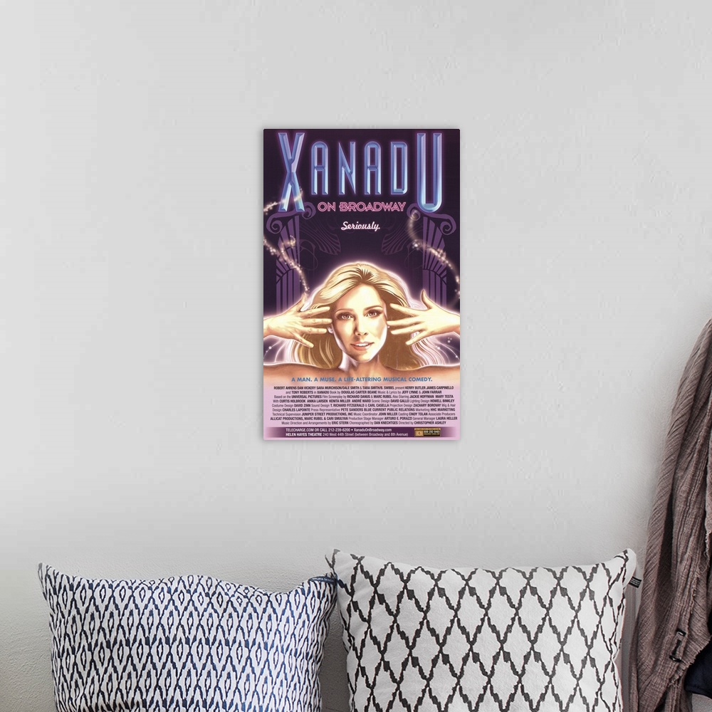 A bohemian room featuring Xanadu (Broadway) ()
